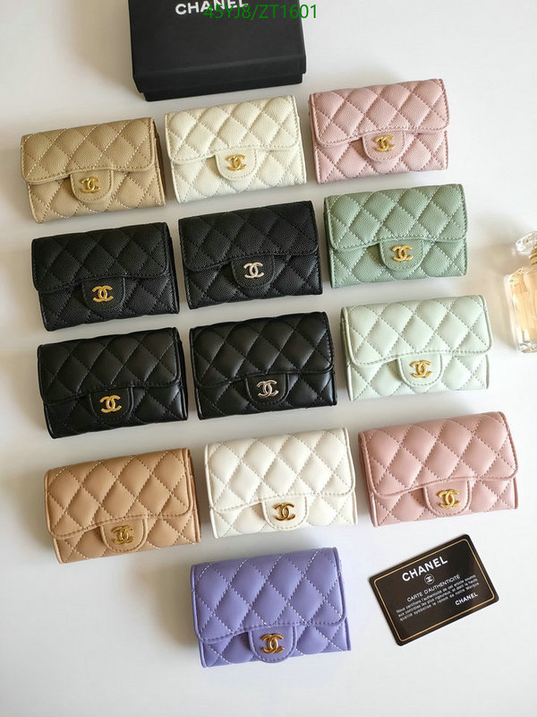 Chanel-Wallet(4A) Code: ZT1601 $: 45USD