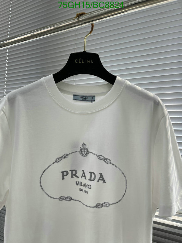 Prada-Clothing Code: BC8824 $: 75USD
