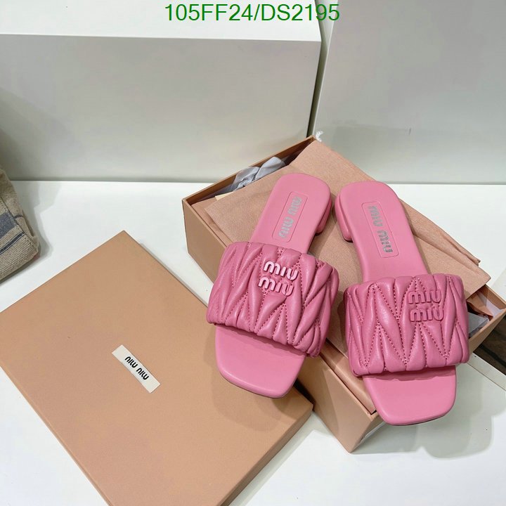 Miu Miu-Women Shoes Code: DS2195 $: 105USD