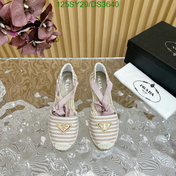 Prada-Women Shoes Code: DS3640 $: 125USD