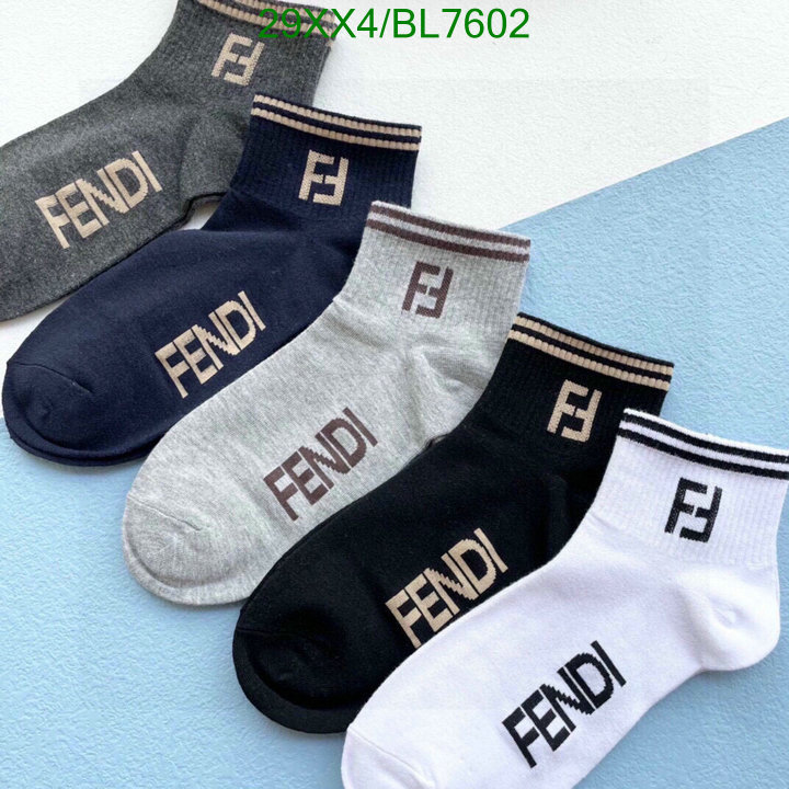 Fendi-Sock Code: BL7602 $: 29USD