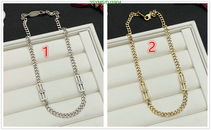 Balenciaga-Jewelry Code: DJ1904 $: 35USD