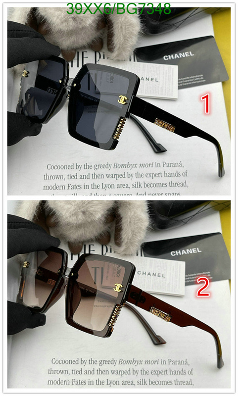 Chanel-Glasses Code: BG7348 $: 39USD