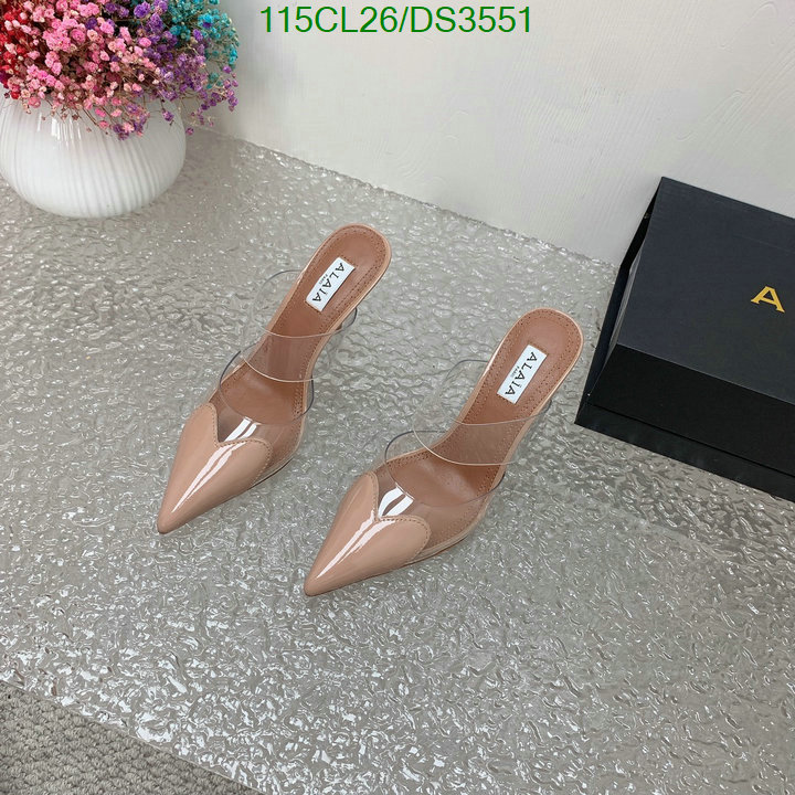 ALAIA-Women Shoes Code: DS3551 $: 115USD