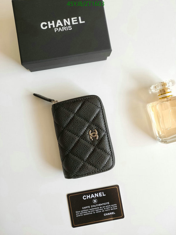 Chanel-Wallet(4A) Code: ZT1603 $: 45USD