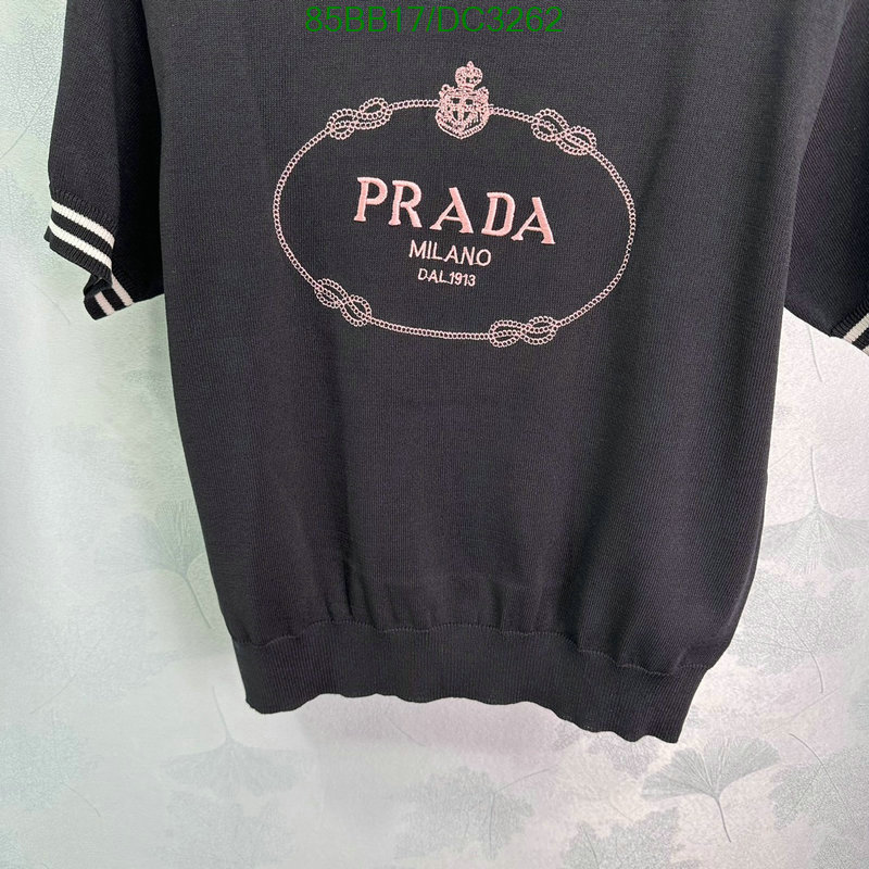 Prada-Clothing Code: DC3262 $: 85USD