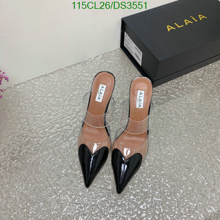 ALAIA-Women Shoes Code: DS3551 $: 115USD