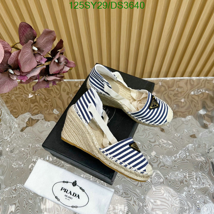 Prada-Women Shoes Code: DS3640 $: 125USD