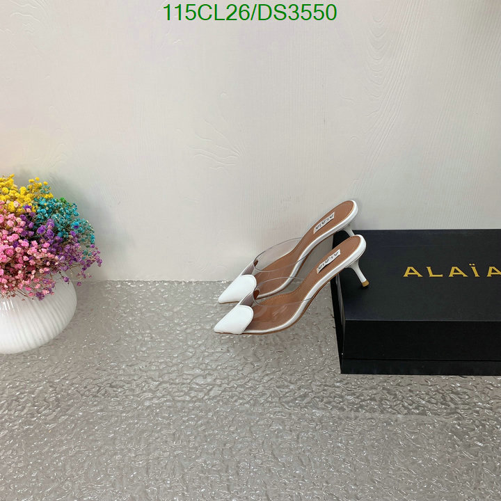 ALAIA-Women Shoes Code: DS3550 $: 115USD