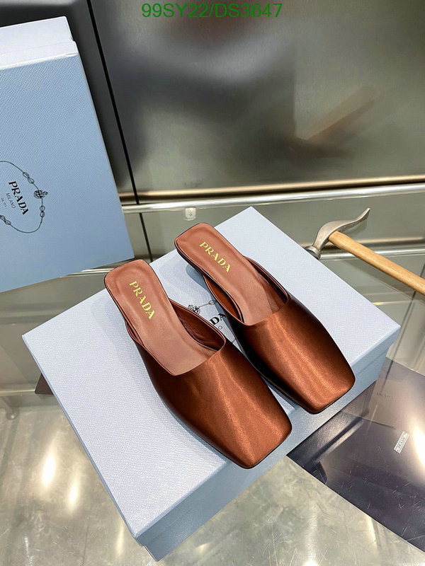 Prada-Women Shoes Code: DS3647 $: 99USD