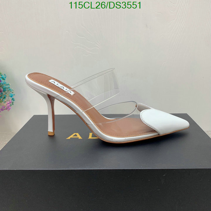 ALAIA-Women Shoes Code: DS3551 $: 115USD