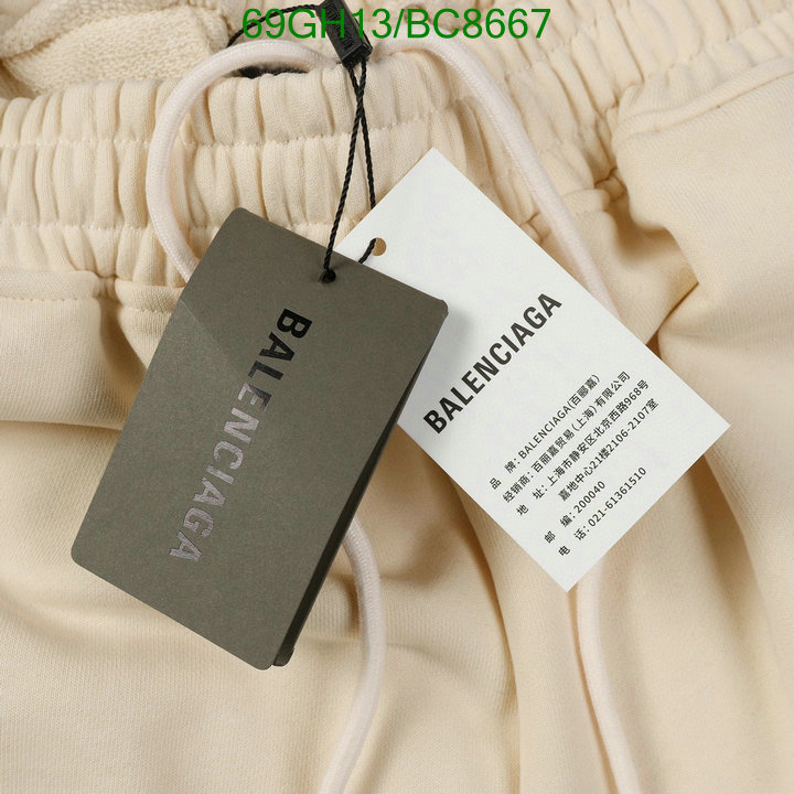 Balenciaga-Clothing Code: BC8667 $: 69USD