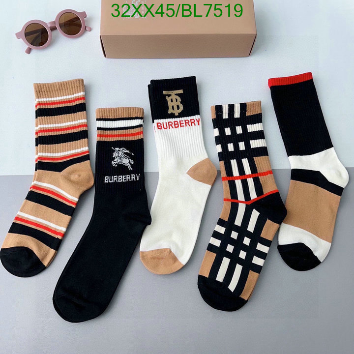 Burberry-Sock Code: BL7519 $: 32USD