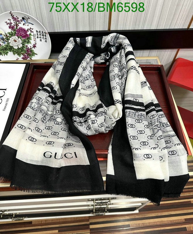 Gucci-Scarf Code: BM6598 $: 75USD