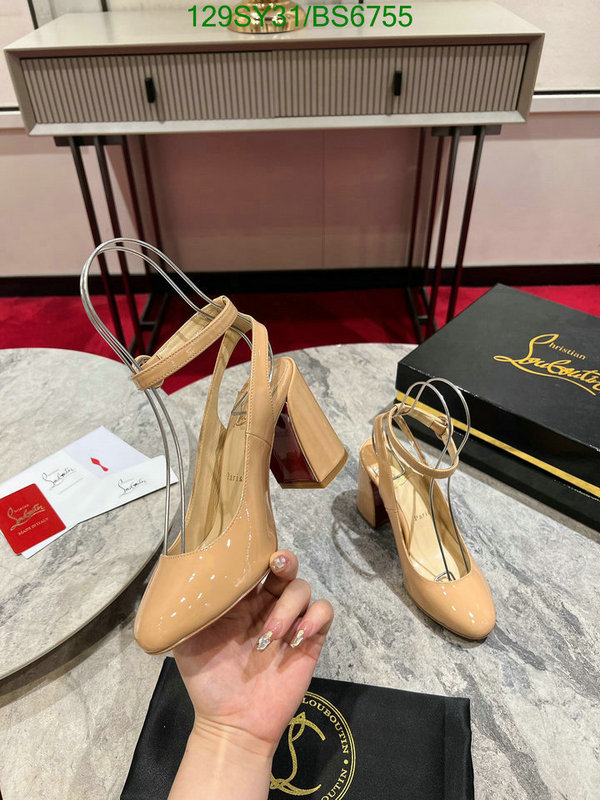 Christian Louboutin-Women Shoes Code: BS6755 $: 129USD