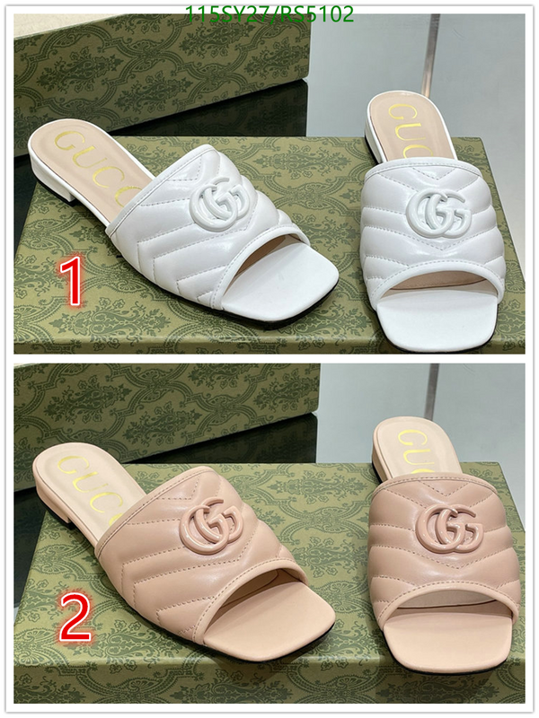 Gucci-Women Shoes Code: RS5102 $: 115USD