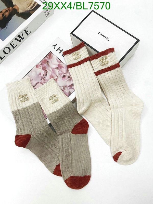 Chanel-Sock Code: BL7570 $: 29USD