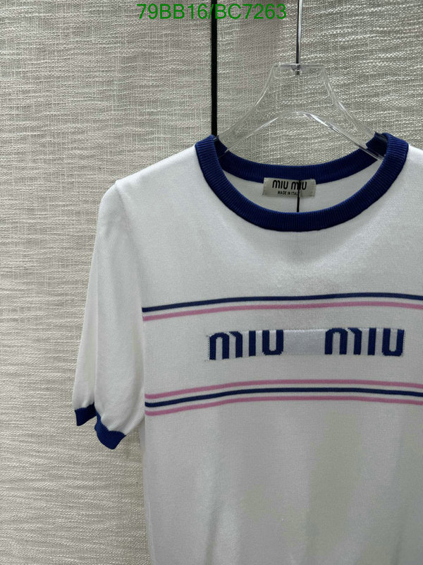 MIUMIU-Clothing Code: BC7263 $: 79USD