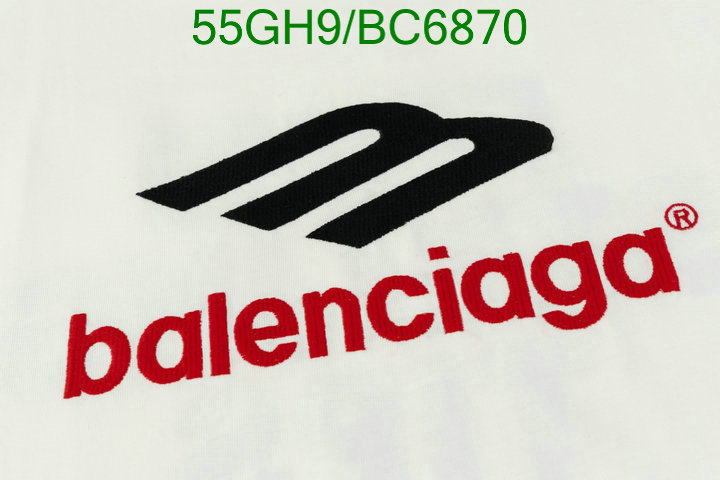 Balenciaga-Clothing Code: BC6870 $: 55USD