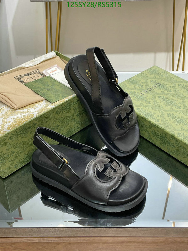 Gucci-Women Shoes Code: RS5315 $: 125USD
