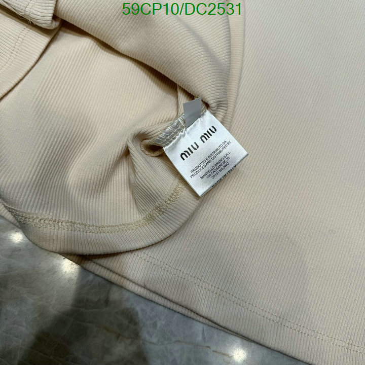 MIUMIU-Clothing Code: DC2531 $: 59USD