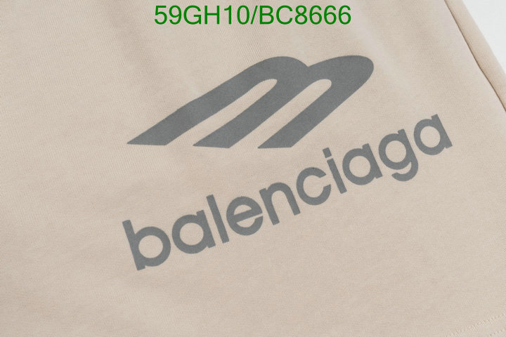 Balenciaga-Clothing Code: BC8666 $: 59USD