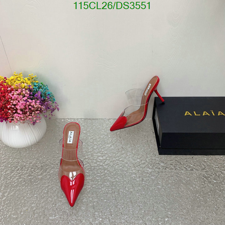 ALAIA-Women Shoes Code: DS3551 $: 115USD