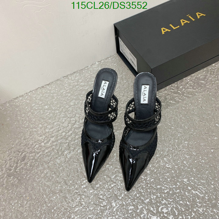 ALAIA-Women Shoes Code: DS3552 $: 115USD