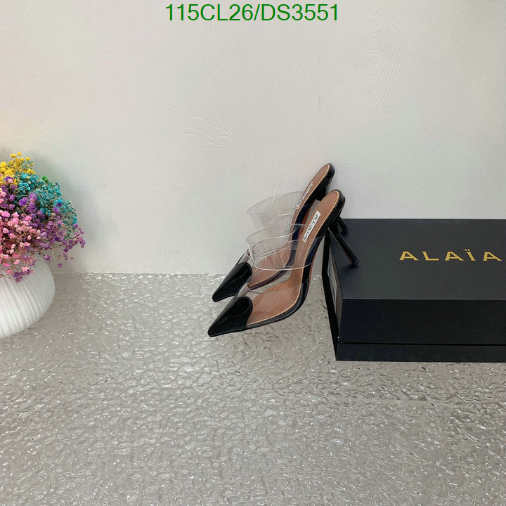 ALAIA-Women Shoes Code: DS3551 $: 115USD