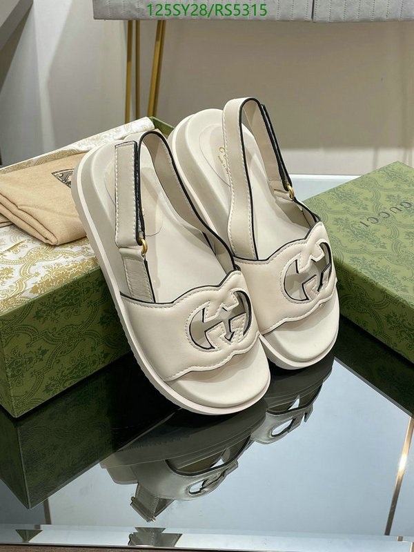 Gucci-Women Shoes Code: RS5315 $: 125USD