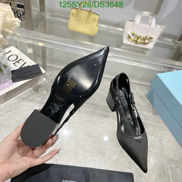 Prada-Women Shoes Code: DS3648 $: 125USD