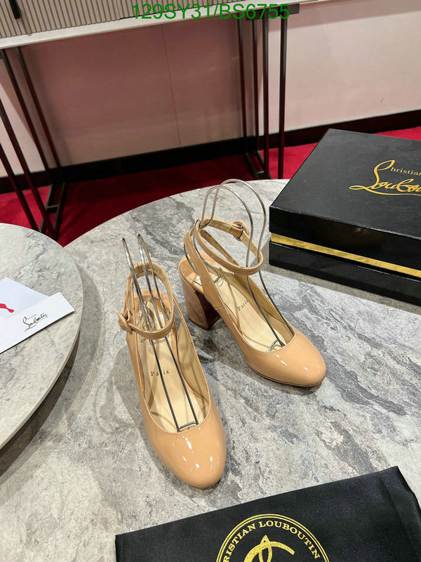 Christian Louboutin-Women Shoes Code: BS6755 $: 129USD