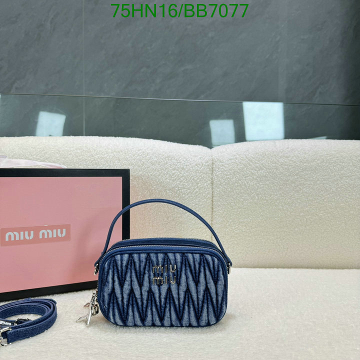 Miu Miu-Bag-4A Quality Code: BB7077 $: 75USD