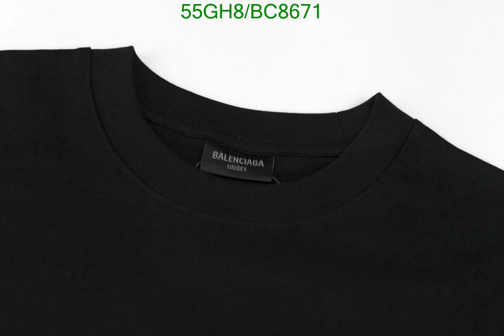 Balenciaga-Clothing Code: BC8671 $: 55USD