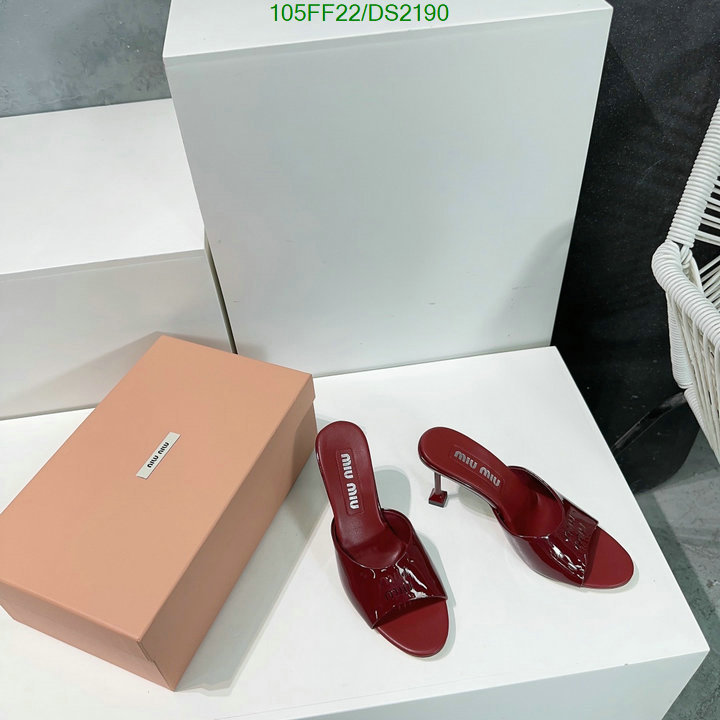 Miu Miu-Women Shoes Code: DS2190 $: 105USD