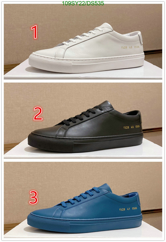 Common Projects-Men shoes Code: DS535 $: 109USD