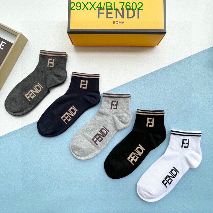 Fendi-Sock Code: BL7602 $: 29USD