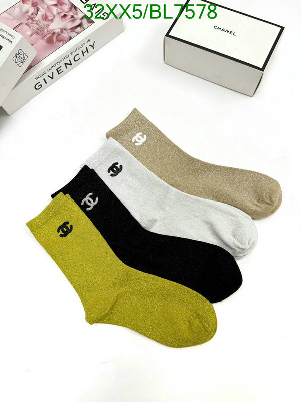 Chanel-Sock Code: BL7578 $: 32USD