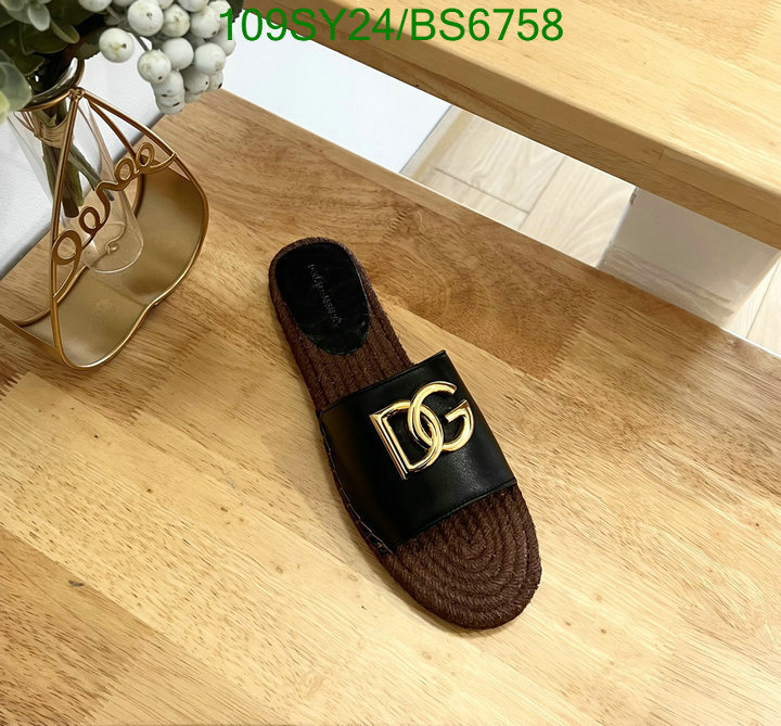 D&G-Women Shoes Code: BS6758 $: 109USD