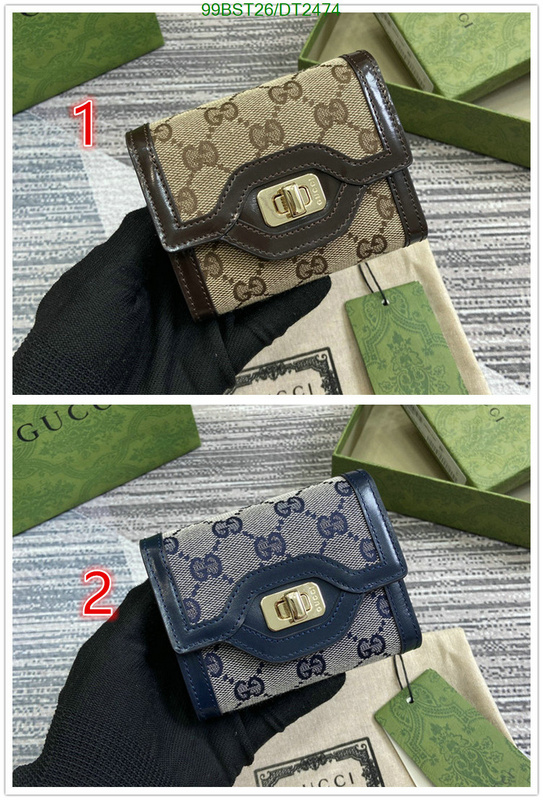 Gucci-Wallet Mirror Quality Code: DT2474 $: 99USD