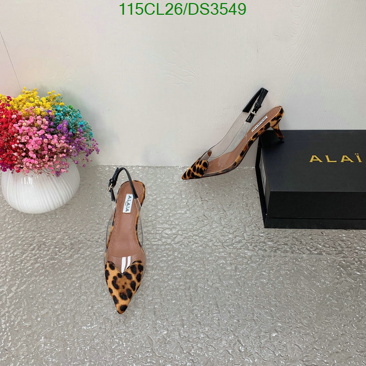 ALAIA-Women Shoes Code: DS3549 $: 115USD