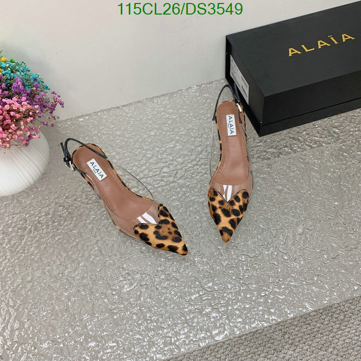 ALAIA-Women Shoes Code: DS3549 $: 115USD