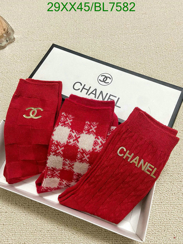 Chanel-Sock Code: BL7582 $: 29USD