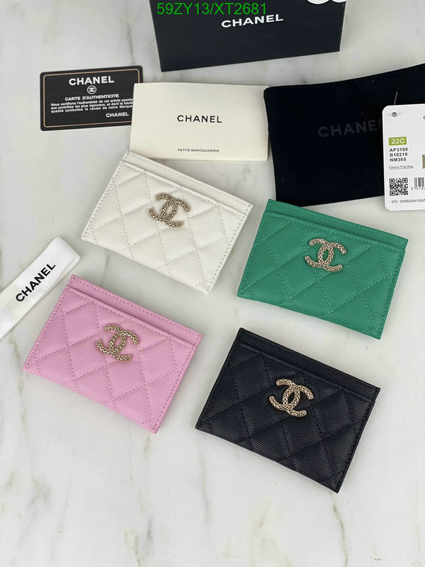 Chanel-Wallet(4A) Code: XT2681 $: 59USD