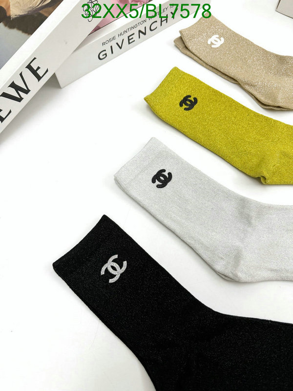 Chanel-Sock Code: BL7578 $: 32USD