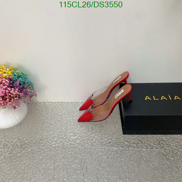 ALAIA-Women Shoes Code: DS3550 $: 115USD