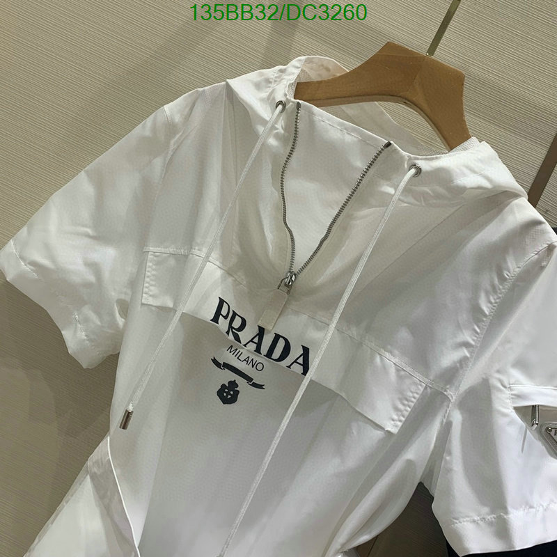 Prada-Clothing Code: DC3260 $: 135USD