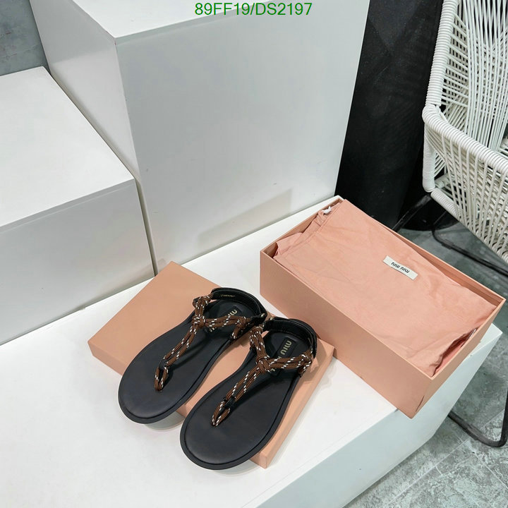 Miu Miu-Women Shoes Code: DS2197 $: 89USD