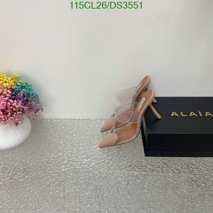 ALAIA-Women Shoes Code: DS3551 $: 115USD