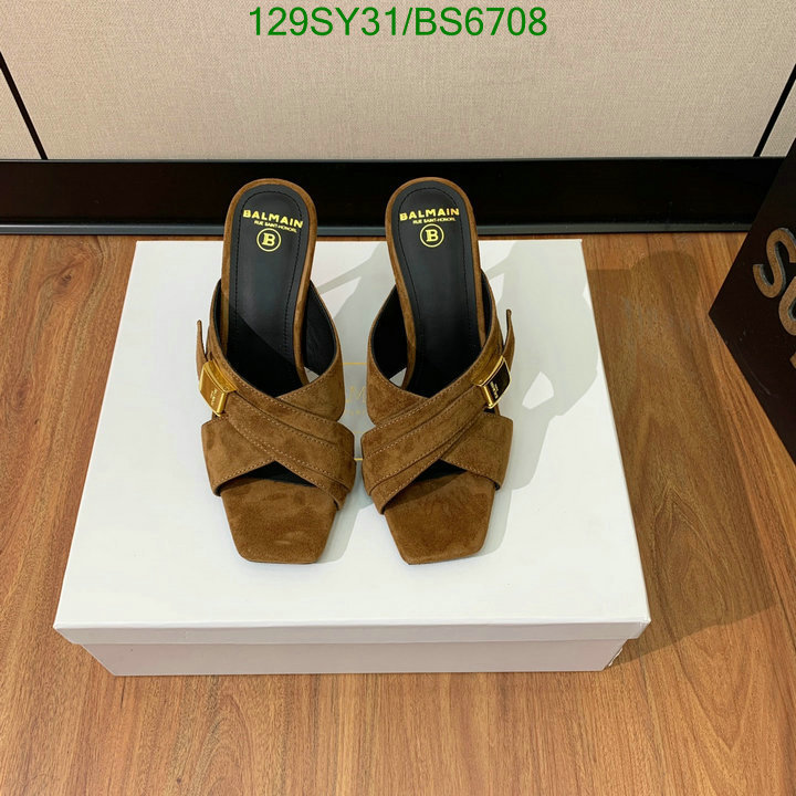 Balmain-Women Shoes Code: BS6708 $: 129USD